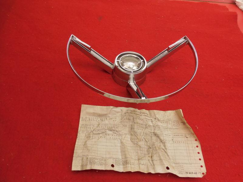 NOS 63 64 Ford Mercury Full Size Mercury Head Horn Button Assy #C3MY-13A805-B, US $299.99, image 2