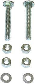 1958-1964 chevy impala gas tank strap hardware kit
