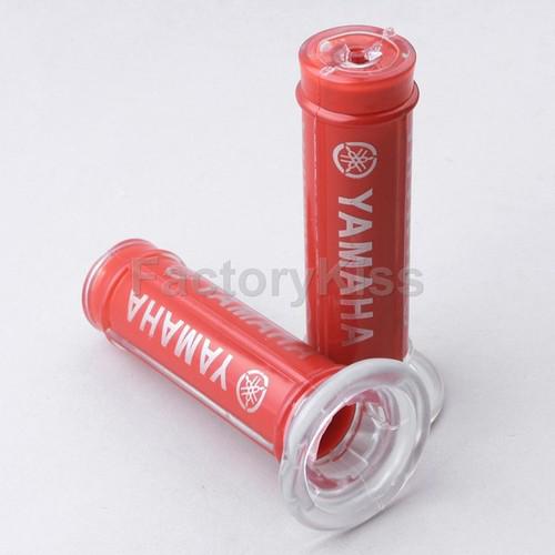 Gau motorcycle universal hand grips for yamaha atv yzf r1 r6 xjr fz1 fz6 red
