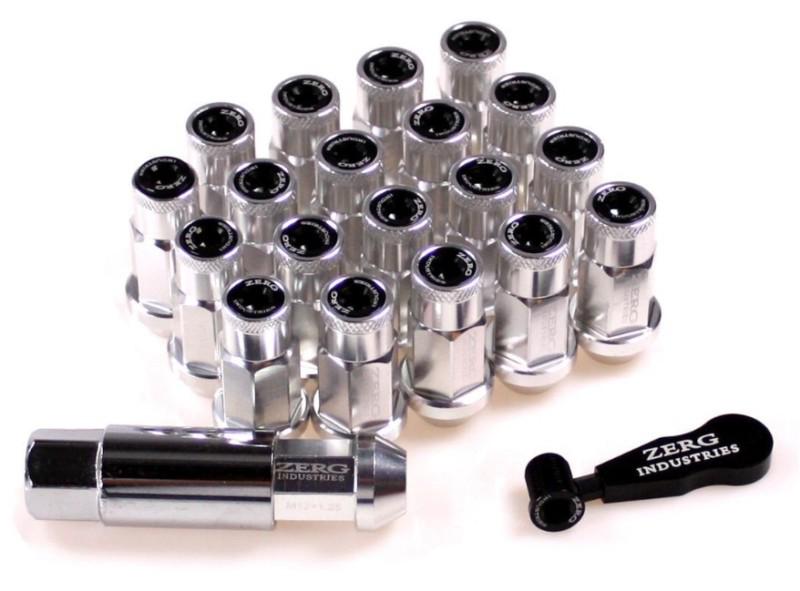 Sell JDM ZERG Silver 12x1.25 240sx S13 S14 S15 Infinity G35 G37