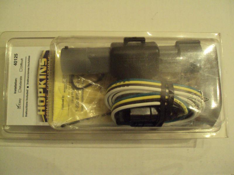 Hopkins trailer wire adapter harness for ford f150 f250 f350 40125 no splice