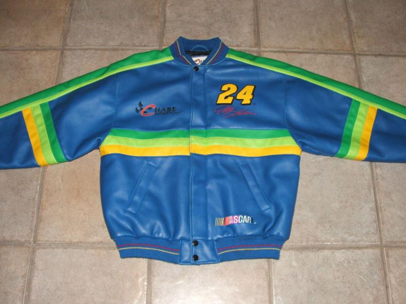 Sell Vintage Jeff Gordon Chevy Racing Race Jacket NASCAR IMCA NHRA SCCA ...