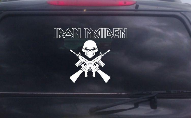 Iron maiden decal