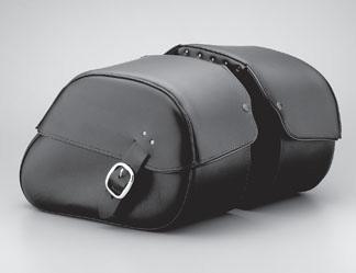 Honda 02-08 vtx1800r s t plain leather saddlebags & mounts mounting brackets