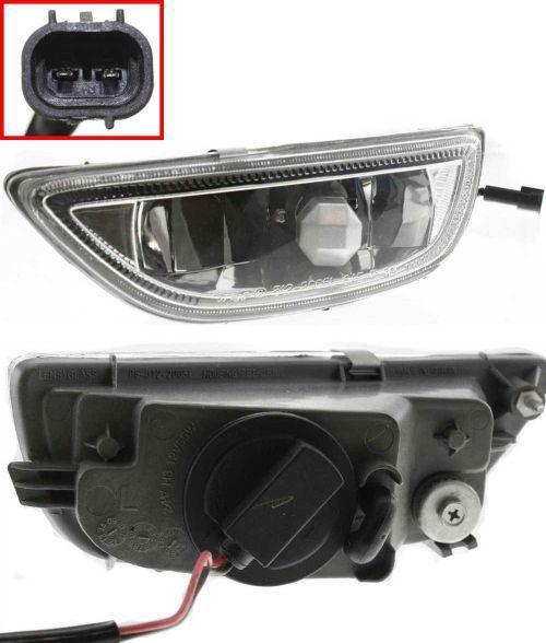 Capa driving fog light lamp assembly driver's left side