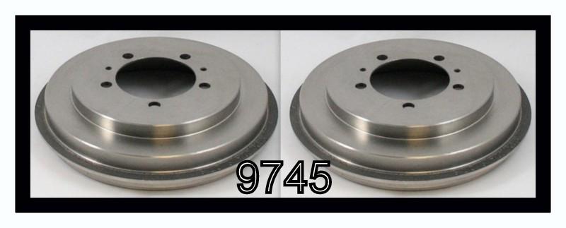 P9745 brake drums - set of 2!!