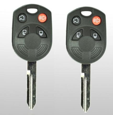 2 x four buttons keyless remote fob cases for ford escape excursion explorer