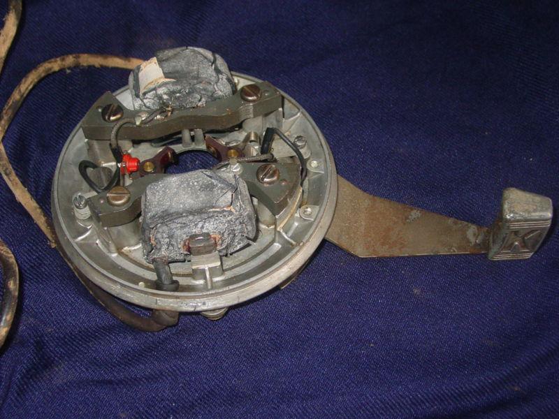 Mercury kf5 outboard magneto with throttle lever