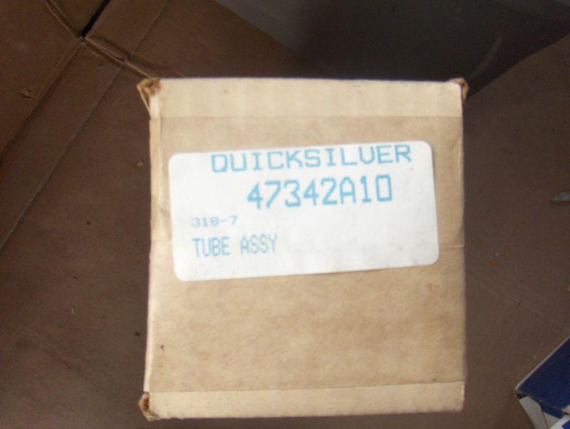 New mercury mercruiser quicksilver oem part # 47342a10 trim tube assy