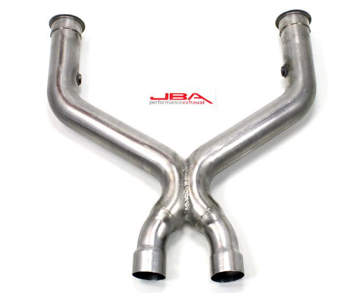 Jba 2011-2013 ford mustang 5.0 3" x pipe mid-pipe stainless steel