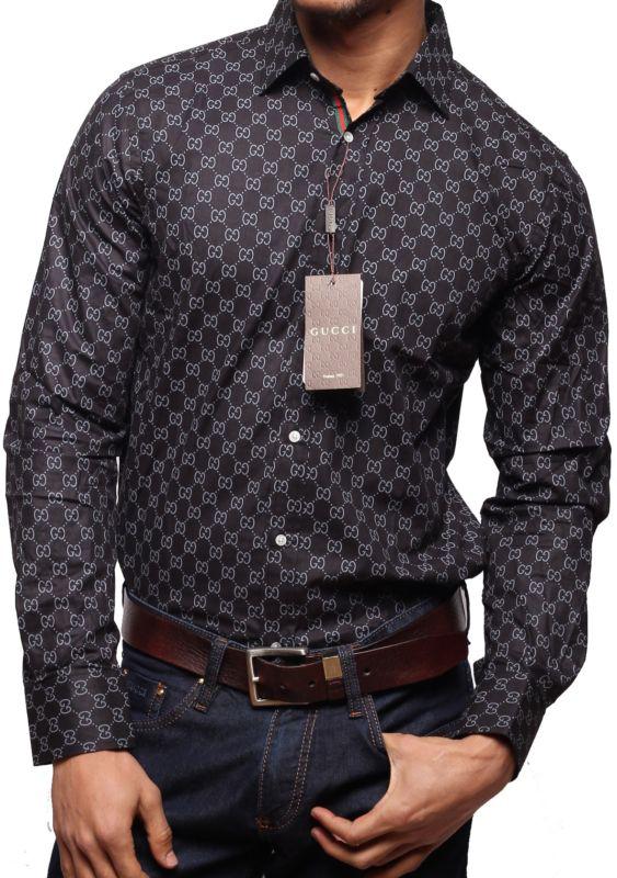 Sell Black All Occasion Mens GUCCI Smart Shirt Size Small Shirt Bnwt in ...