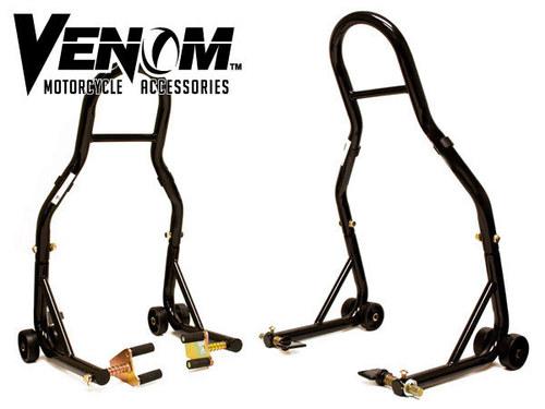 Motorcycle front+rear paddle lift stand for kawasaki ninja zx1200 zx-12r zzr