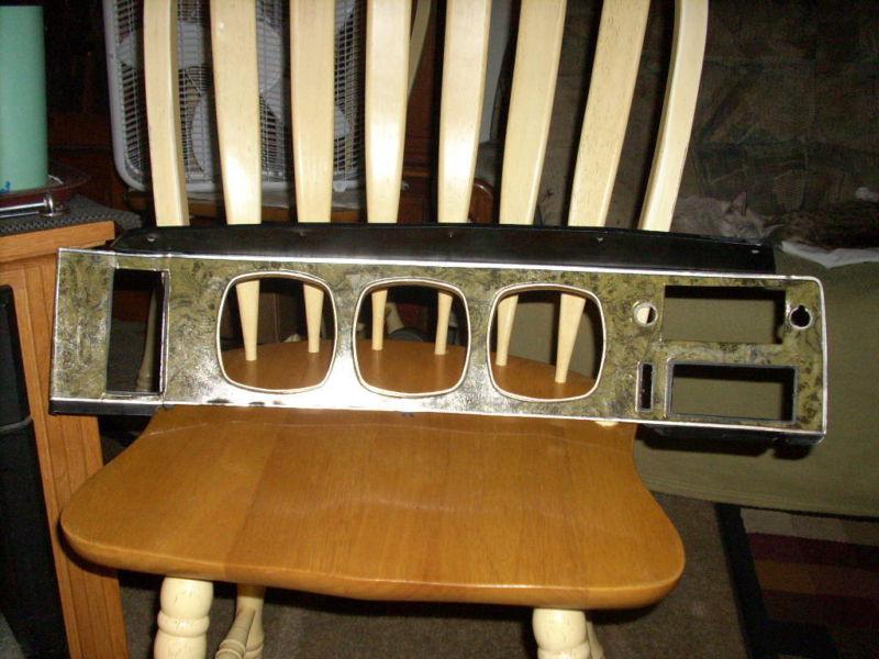 Amc american motors 1971-1974 amx javelin  wood grain speed cluster over lay org