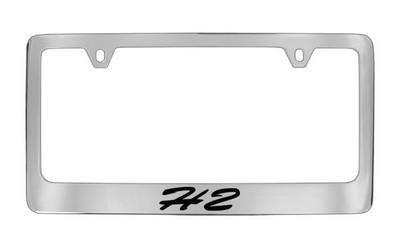 Hummer genuine license frame factory custom accessory for h2 style 6