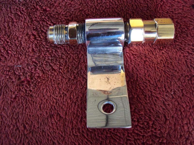 Sell peterbilt 359 polished air compressor hose bracket 362 349