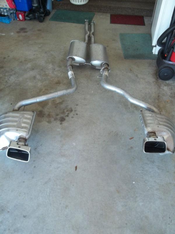 Dodge 2013 challenger dual exhaust cat back direct fit