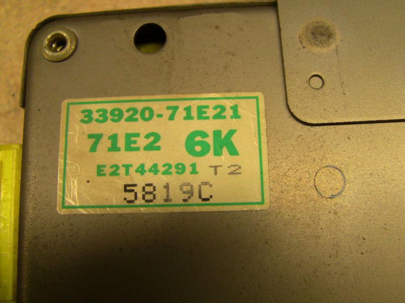 Sell 1996 Tracker Sidekick Engine Control Module Brain ECU ECM 33920