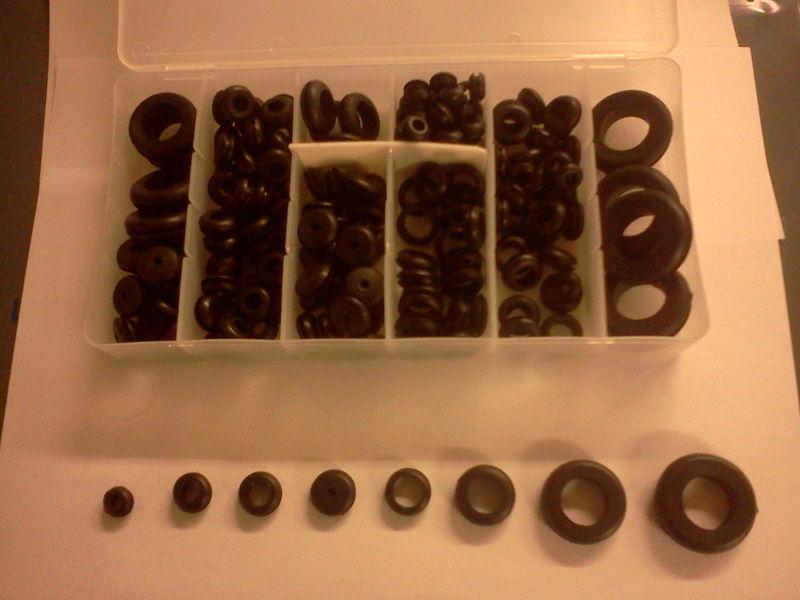 180pc.rubber grommet assortment auto car truck motorcycle