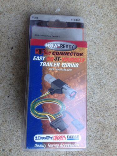 T connector hitch wiring ford taurus x