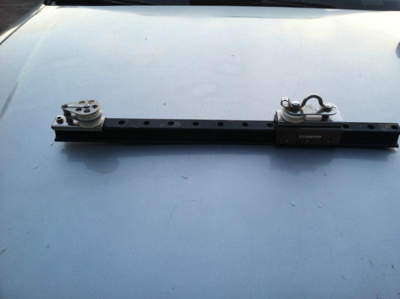 Schaefer high beam track with car and pully