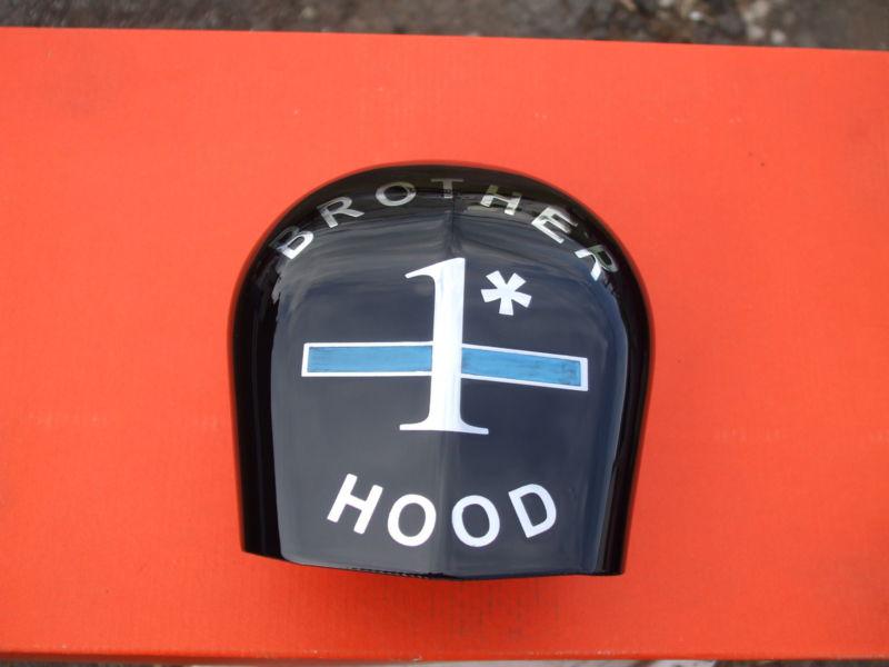 Sell HARLEY HORN COVER (1* thin blue line ) TOURING, SOFTAIL,SPORTSTER