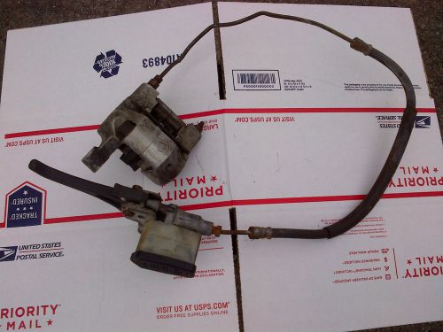 Arctic cat hydrualic brake set up for zr, ext etc