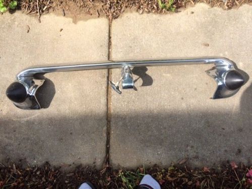 1959 chevy chevrolet front grill / bumper trim / hood release ( barn find )