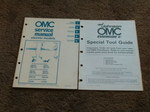 1985 johnson evinrude electric outboard service manual trolling motor dealer