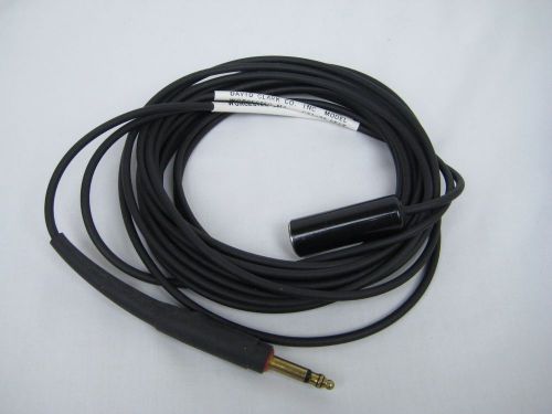 David clark c31-25 extension cable single plug ground service  new