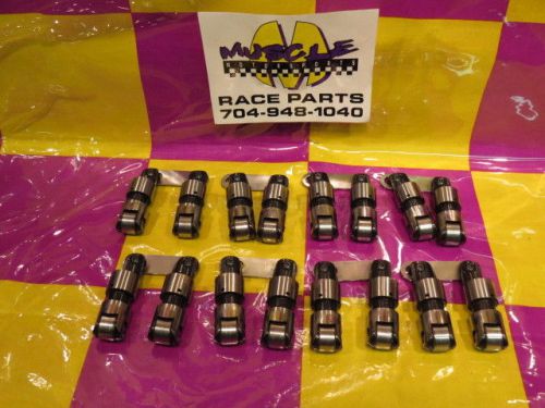 Crower .874 chevy double offset tie bar roller lifters