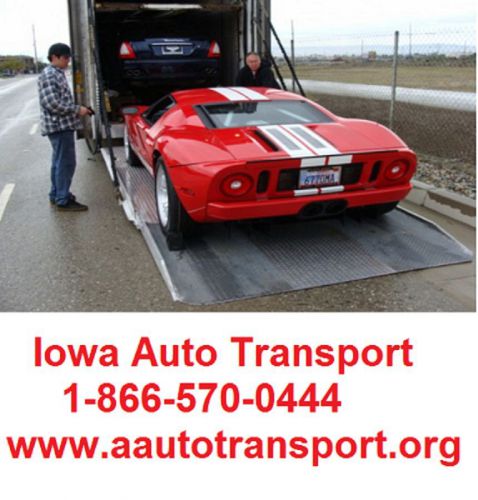 Iowa auto shipping quotes! check what it will cost to transport vehicles!