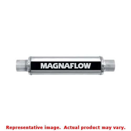 Magnaflow universal muffler - satin stainless 10425 center-center fits:universa