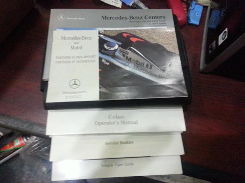 Mercedes mercedes c-class owners manual  2001