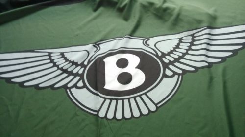 Bentley green flag banner poster sign continental gt  gold coast