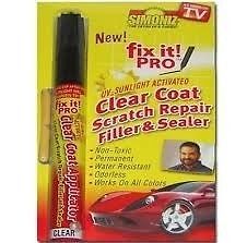 Fix it pro clear car coat scratch cover remove repair painting pen for simoniz