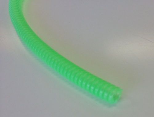 Hotwires split loom colored wire covering neon green for auto &amp; rod 5/8&#034; x15&#039;