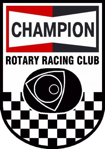 Mazda rotary champion racing decal rx2 rx3 rx4 r100 rx7 capella vintage sticker