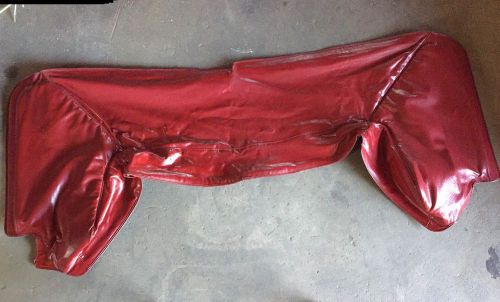 84 85 cadillac eldorado biarritz red convertible cover