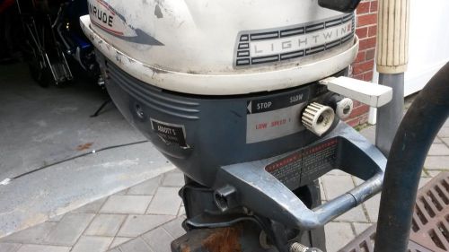 Vintage evinrude lightwin outboard motor 3hp 1960's