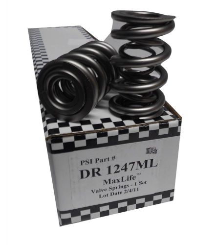 Psi dr1247ml max life drag race triple valve spring 1.660" .800" max lift set/16