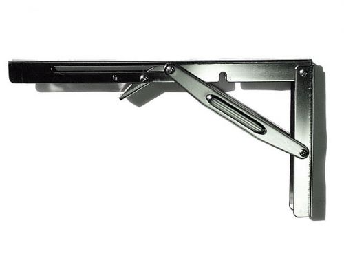 Polished stainless steel table bracket 316 seat folding bench