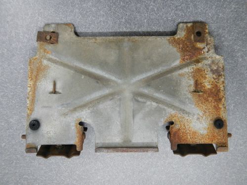 63 64 buick riviera rear license plate bracket mount fuel gas door 1963 1964