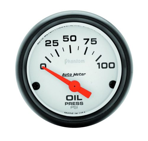 Auto meter 5727 phantom; electric oil pressure gauge