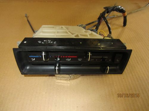 Manuel control  hvac &amp; entertainment   heating &amp; air mazda protege 1995-1996