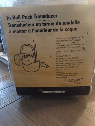 Humminbird in-hull puck transducer xp 9 20 t