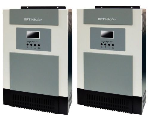 48v 10kva 8kw integrated power system inverter charger pwm solar regulator opti