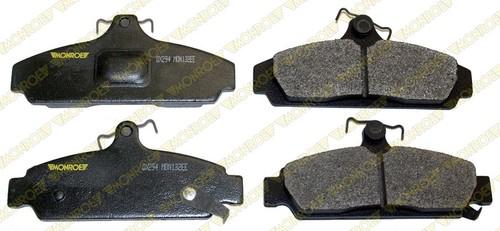 Monroe dx294 brake pad or shoe, front-monroe dynamics brake pad