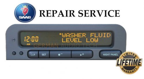 Saab 93 95 sid1 2 siu information display 12806119 - pixel repair service fix