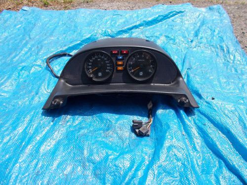Instrument panel/pod speedometer, tach, light, off of a 94 ski-doo grand touring