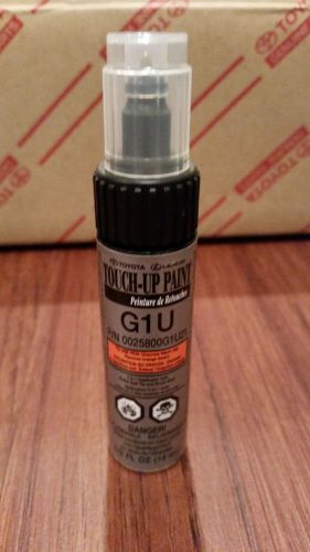 Genuine toyota touch up paint 1/2 oz pen &amp; brush g1u steel (scion fr-s)